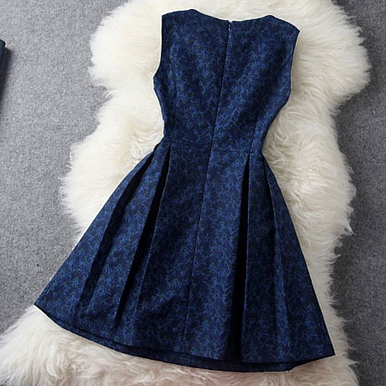 Cute Dress With No Sleeves on Luulla